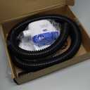 1100 GPH Automatic Boat Bilge Water Pump 12V, 1-1/8 Inch Dia Bilge Pump Plumbing Kit with 6FT Hose, 2 Clamps, Thru-Hull Fitting, Ideal for Fishing Boats, Cruisers, Runabouts, Yachts