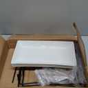 MALACASA 3 Tier Serving Trays for Party, Porcelain Serving Platters and Trays, 12 Inch Tiered Tray Stand, Fruit Tray, Trays for Serving Food, White Dessert Stand with Collapsible Sturdier Metal Rack