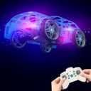 RC Drone Car Mini RC Drone & Flying Car, Remote Control Quadcopter with One Key Take Off/Landing, LED Lights, Easy to Fly Toy Drones for Kids 8-12