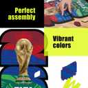 FIFA WorldCup2026 Wood Puzzle Collectible HostCountry Logo 300pcs DecorGift