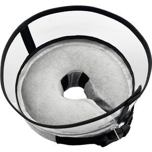 Inflatable Dog Cone Collar - Recovery Surgery Cones Collars - Adjustable Alternative Soft Neck Donut for Small Medium Large Pet,XL