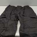 Men's Capri Long Elastic Cargo Shorts Below Knee Shorts 3/4 Cotton Cargo Casual Shorts with Multi-Pockets 34