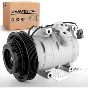 AC Compressor Fit for Acura MDX 3.5L(2003-2006), for Acura TL 3.2L(2004-2008), for Honda Accord 3.0L(2003-2007), Odyssey (2005-2007), Pilot (2005-2008), Ridgeline (2006-2008). Replace CO 10736C
