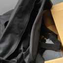 42.8 Inch Expandable Large Rolling Duffle Bag with Wheels (Black), 42.8 x 20x 11 inch
