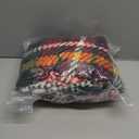 Twin Blanket for Bed 32X48 Inch Fuzzy Fluffy Soft Cozy Throw Blanket Colorful Plaid Pattern Blankets for Couch Bed Sofa (W4)