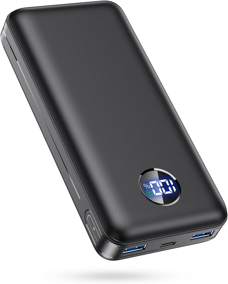 Portable Charger 40000mah Power Bank, USB-C (22.5W) Fast Charging Battery Pack Portable Phone Charger for iPhone 16 Pro/16/15/14/13 Series, Android Samsung Galaxy, Battery Bank for Travel Camping