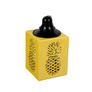 Everyday Living Metal Oil Torch Pineapple Yellow