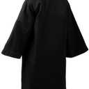 YLYGJGL Long Hooded Wizard Witch Cloak for Halloween Cosplay Costumes Men Women Medieval Renaissance cape Monk Robe, Small