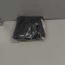 BDDC Table Covers for 6 Foot Tables, Black Washable and Wrinkle Resistant Stretch Tablecloths Rectangle 6ft for Events, Wedding, Banquets, Parties