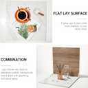 5 PCS Boards Photo Backdrop for Flat Lay, Food Photography Background 16x16 Inch, BEIYANG