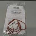 Sterling Seal & Supply 280 Silicone O-Ring, 70A Durometer, Red, 14' ID, 14-1/4" OD, 1/8" Width (Pack of 1)