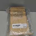 BagDream Bakery Bags with Window 100pcs 4.5x2.36x9.6 Inches Window Tin Tie Tab Lock Kraft Brown Paper Bags for Coffee Bean, Cookies, Treat, Snack