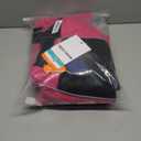 GSOU SNOW Kids Snow Bibs Girls Boys Snow Pants Ski Bib Overall Waterproof Windproof Warm for Winter (3-16Years) (Rose Red)