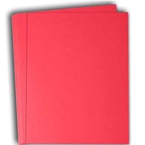 Hamilco Colored Cardstock Paper 11" x 17" Bubble Gum Pink Color Card Stock Paper 50 Pack