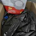 QPAU Snow Tube with Premium Canvas Cover 2 Pack for Kids and Adults, 48'' Inflatable Heavy Duty Snow Tube Made by Thickened Bottom, Sled Winter Outdoor Fun Toys for Children Boys Girls