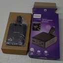Philips Direct Plug Power Inverter 1 AC Outlet 1 USB-A 1 USB-C 100W, 1 ct, Black