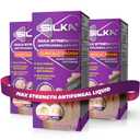 SILKA Max Strength Antifungal Liquid for Toenail Health with Brush Applicator, Results in 1 Week, Nail Fungus Treatment for Damaged Toenails, Athlete's Foot Treatment, Tolnaftate 1% 0.45 Fl Oz -3 Pack