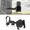 A Pillar Grab Handle Phone Mount Adjustable Phone Clip Phone Holders Compatible with Jeep/Bronco/F-150/F-250/F-350/Chevrolet Silverado/GMC Sierra/Dodge Ram/Land Cruiser Fit for iPhone 16 15 14
