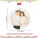 3D Expecting Baby Christmas Ornament 2026 for New Parents - Pregnant Announcement Gifts for Husband Grandparents Family Aunt - Baby Announcements Ideas Gifts for Expecting Parents to Be 2026