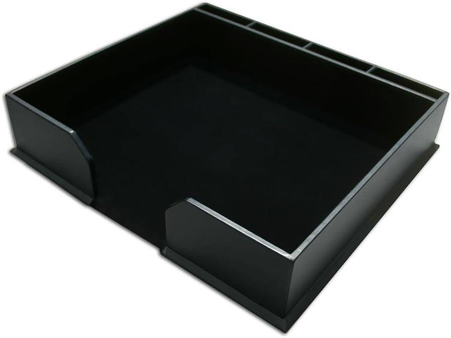 Dacasso Leather Conference Pad Holder, Classic Black (A1080)