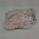 Diraysid 100% Blackout Curtains Beige Linen Curtains for Bedroom Grommet Thermal Insulated Room Darkening Drapes (2 Panels, W52 x L95 Inch)