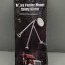 GG Grand General 33323 Tripod Fender Mount 8 Convex Mirror Set for Trucks, Buses, Utility Vehicles and More (Stainless Steel)