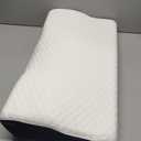 Derila Cervical Queen Size Pillow for Sleeping - Support Pillow for Side, Back, Stomach Sleepers - Contour Best Bed Pillows for Sleeping (1 Pillow | White)