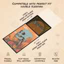 Psychedelic Skull 3 MTG Card Sleeves (Smooth) - 104 Count Standard Size TCG Sleeves - Compatible with Magic The Gathering - Double Sleeving - Original Art Design, Premium Protection