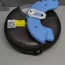 Casfuy Automatic Cat Feeder Cordless - Automatic Cat Food Dispenser for Wet Moist Food with 4 Ice Packs Rechargeable Auto Feeder for Cats Small Dogs with Programmable Timer Low Battery Indicator (Black)