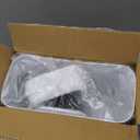 MOPALL Small Bathroom Trash Can with Lid, 3.2 Gallon / 11.5 L Slim Plastic Garbage Bin with Pop-Up Lid, Mini Waste Basket Can Dog Proof for Kitchen, Bedroom, Office, Laundry, Toilet, Rv, White