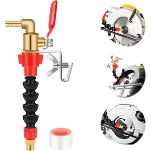 Dust Remover Water Spray, Misting System Water Sprayer for Cutting Machine Angle Grinder Sprinkler Nozzle for Marble Machine Tile
