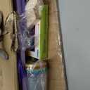 3-in-1 Kids Art Easel Set, Height Adjustable Magnetic Whiteboard & Chalkboard with Painting Paper Roll, Wooden Dual-Sided Art Station for Toddlers & Children Ages 3-8 (Art Supplies Included)