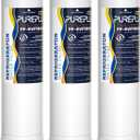 PUREPLUS Refrigerator Water Filter, Compatible with Frigidaire EPTWFU01, EWF02, Pure Source Ultra II, 3Pack
