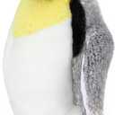 AULUDA Penguin Plush Toy, 10" Stuffed Animal Small Plushie Doll, Soft Fluffy Like Real Penguin Hugging Toy - Present for Every Age & Occasion