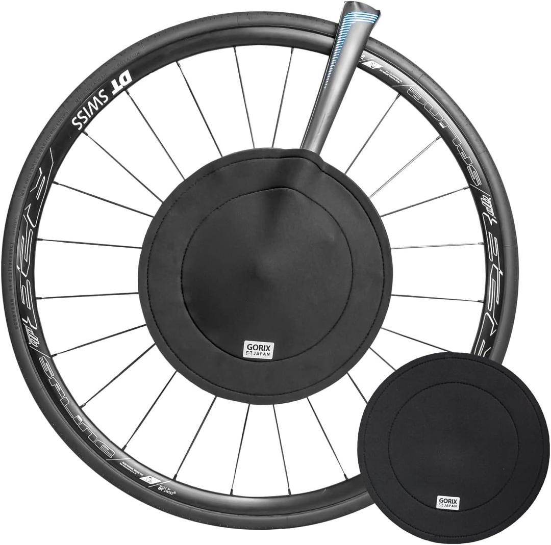 GORIX Bike Disc Brake Cover 2 Set Rotor Cover Guard Transport Storage Luggage Road MTB (GX-DBCOVER)