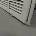 HVAC Premium 26 x 22 Duct Opening Steel Return Air Filter Grille, for 1-inch Filter, Removable Door, Flat Stamped HVAC Vent Cover Grille, Outer Dimensions 28.5 x 24.5