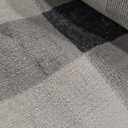 JONATHAN Y Machine Washable Indoor Area Rug 5X8 Light Gray/Dark Gray/Cream, Gingham Gradient Plaid Cottage for Living Room, Bedroom, Kitchen, Easy-Cleaning, Pet-Friendly, Non-Shedding WSH303A-5