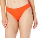 Amazon Essentials Womens Classic Bikini Swimsuit Bottom (Medium, Orange)
