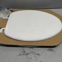 Bemis 1400TTA Economy Durable Wood Toilet Seat, Made in USA, Elongated, White