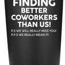 NewEleven Coworker Leaving Gifts - Farewell Gifts, Going Away Gift For Coworker - New Job, Goodbye, Good Luck Gift For Coworkers, Colleagues, Boss, Men, Women, Friends - 20 Oz Tumbler