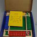 Nicecho Shut The Box Dice Game,2-4 Player Family Wooden Board Table Math Games for Adults and Kids, 8 Dices Classics Games for Classroom,Home,Party or Pub