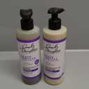 Carol's Daughter Black Vanilla Sulfate Free Shampoo and Conditioner Set for Curly, Wavy or Natural Hair, Moisturizing Hair Care for Dry, Damaged Split Ends, 1 Kit