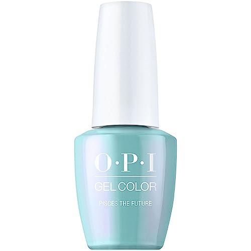 OPI GelColor, Sheer & Soft Pearl Finish Blue Gel Nail Polish, Up to 3 Weeks of Wear, Smudge Proof, Cures in 30 Seconds, Fall 2023 Collection, Big Zodiac Energy, Pisces the Future, 0.5 fl oz OPI GelColor, Sheer & Soft Pearl Finish Blue Gel Nail Polish, Up to 3 Weeks of Wear, Smudge Proof, Cures in 30 Seconds, Fall 2023 Collection, Big Zodiac Energy, Pisces the Future, 0.5 fl oz