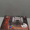 Basketball Hoop Indoor,Mini Hoop with LED Light/Scoreboard, Door Basketball Hoop Basketball Toys Gifts for 5 6 7 8 9 10 11 12 Year Old Boys Girls (Honeycomb Pattern)