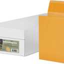 Quality Park #1 Coin Envelopes, 2 1/4 x 3 1/2, Gummed, Small Parts, Jewelry & Seed Envelopes for Garden, Office, 24 lb Kraft, 500 per Box (QUA50160)