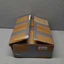 GarveeHome Washable Rugs 5x7 Rug for Living Room, Scalloped 5 x 7 Rug Solid Coffee Modern Minimalism Low-Pile Carpet for Bedroom Dining Nursery Non Slip Mat with Rubber Back