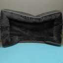 Comfort Expression Orthopedic Dog Bed for Extra Large Dogs 42x30 Inch, Waterproof Egg Crate Foam XL Pet Bed with Removable Bolsters, Dog Couch with Washable Cover & Non-Slip Bottom, Dark Green