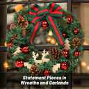 25 Pcs Large Natural Pine Cones for Crafts, 3" to 4" Tall Pine Cones Craft for Christmas, Table, Home Decor, Vase Fillers, Desk & Christmas Trees, Unscented Pinecones Crafts Ornament for Decorating