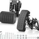 HUGBEO Adjustable Gas and Brake Pedal Extenders for Short People, Anti-Slip Extensions with Adjustable Length and Angle, Universal Pedal Extension for car for Cars, go-Karts, and Golf carts.