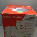 Frigidaire Retro Compact Fridge with Chiller, Countertop, Built-in Bottle Opener, Compact Refrigerator 1.6 cu ft, Mini Fridge for Office, Bedroom, Dorm Room or Cabin - 16" D x 18" W x 18.5" H (White)